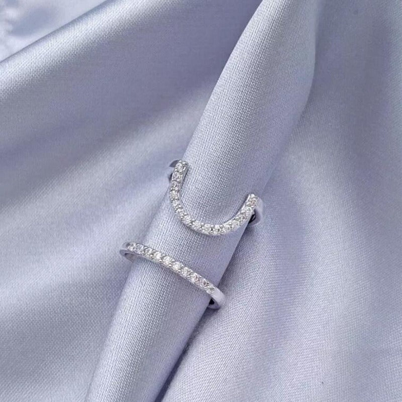 Alloy Geometry Nail Cap Ring Hand Decoration Joint Ring Jewelry