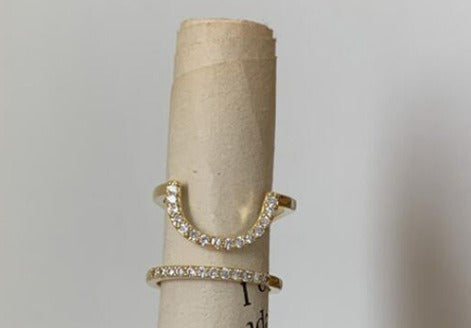 Alloy Geometry Nail Cap Ring Hand Decoration Joint Ring Jewelry